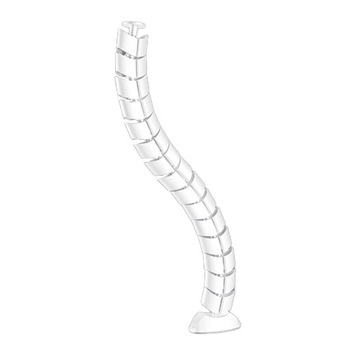 Organizer Kabli Biały Spacetronik SPK-03W 2 Tunelowy Kręgosłup Modułowy