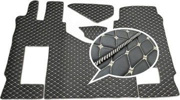 Dywany Dywaniki pikowane MERCEDES ACTROS MP 4 MP 5 MP4 MP5 MP6 F. SKŁADANY