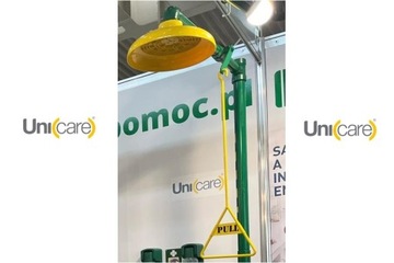 Аварийный душ с промывкой глаз - оцинкованная сталь, окрашенная USES7 GI