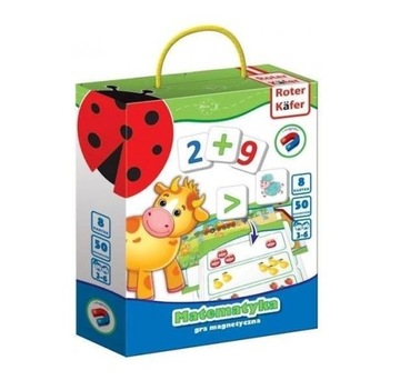 МАГНИТНАЯ ИГРА МАТЕМАТИКА ДЛЯ ДЕТЕЙ КАРТОЧКИ МАГНИТЫ РОТЕР КАФЕР ПАЗЗЛ