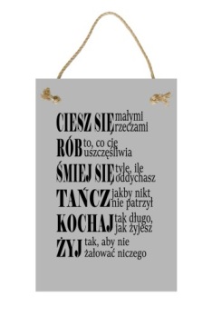 TABLICZKA MOTYWACYJNA - OBRAZ