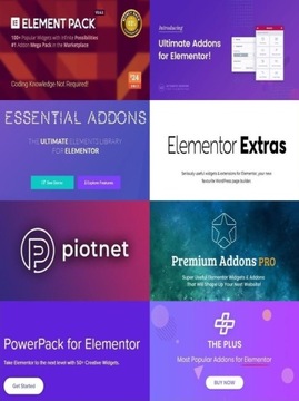 Elementor Pro + 8 Premium Pulgs Package!