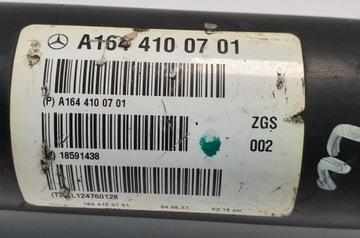 HŘÍDEL HNACÍ MERCEDES ML W164 3.0 CDI V6 A1644100701