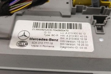 MODUL POHODĚ MERCEDES-BENZ E (W213) A2139009212 1.95L DIESEL 143KW 2017