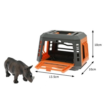 Модель клетки для носорогов и животных для WPL B14