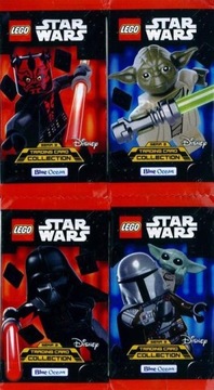 LEGO STAR WARS SERIA 3 KARTY TCG - 10 saszetek - 50 kart - ninjago