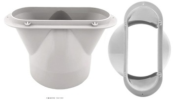 ПЕРЕХОДНИК ДЛЯ ПОРТАТИВНОГО КОНДИЦИОНЕРА ТРУБКА ОКОННАЯ ПРОКЛАДКА 13 СМ