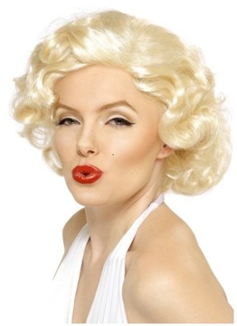 Peruka Blond Marylin Monroe Merlin ORYGINALNA Lux