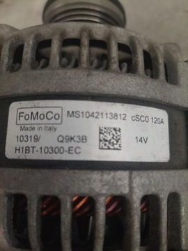 FORD FIESTA MK8 1.1B ALTERNATOR H1BT-10300-EC