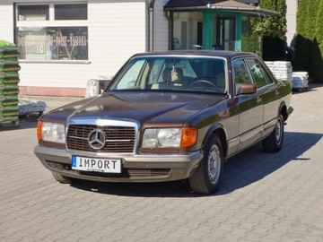 Mercedes Klasa S W126 Sedan 2.8 SE,SEL 185KM 1982 Mercedes S 280 Klima Alu Hak, zdjęcie 1