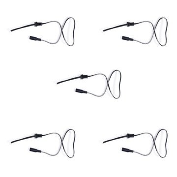 KOMPLET ZŁĄCZKA CN-25v2: GNIAZDO 2.1/5.5 50CM 5Szt