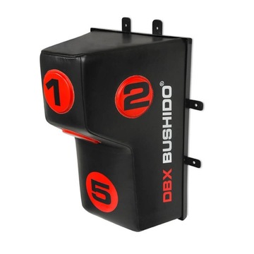 НАСТЕННЫЙ БОКСЕРСКИЙ ТРЕНИРОВОЧНЫЙ ЩИТ С НОМЕРАМИ И ЗОНАМИ ИЗ КОЖИ БУСИДО