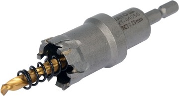 YATO OTWORNICA TCT DO METALU 25MM WĘGLIK SPIEKANY KORONKA
