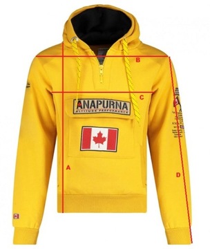 Bluza męska Anapurna by Geographical Norway(XL)