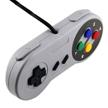 Контроллер Raspberry Pi для ПК в стиле ретро SNES USB