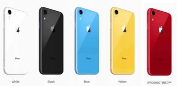 Задняя крышка Задняя часть IPHONE XR белая БОЛЬШАЯ CE ЛЮСКА