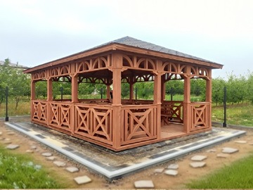 ALTANA 22 3x6 OGRODOWA DREWNIANA PARKOWA ALTANKA PRODUCENT