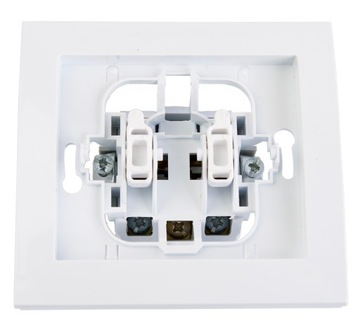 Белый универсальный переключатель для рольставен. Оспель