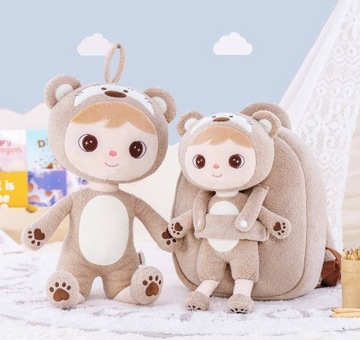 Бежевый рюкзак Metoo Teddy Bear С ПЕРСОНАЛИЗАЦИЯМИ