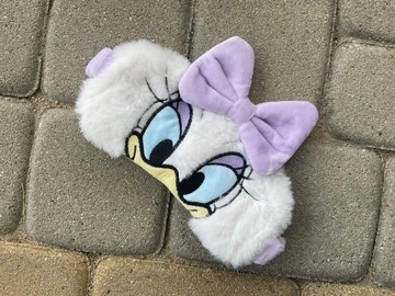OPASKA NA OCZY MASKA DO SPANIA SNU RELAKSU KACZKA DAISY DISNEY PLUSZOWA