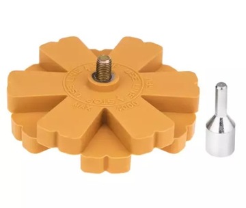 ГОФРИРОВАННЫЙ РЕЗИНОВЫЙ ДИСК ДЛЯ СНЯТИЯ КЛЕЯ С ПЕРЕХОДНИКА СВЕРЛИ