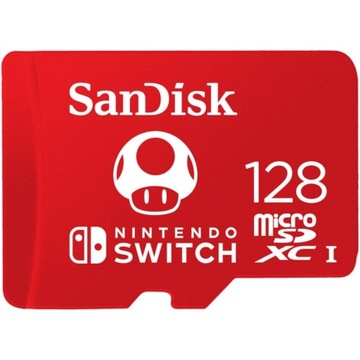 SANDISK NINTENDO SWITCH micro SD XC 128 ГБ V30 A1