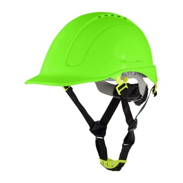 Kask ochronny hełm Morion neon