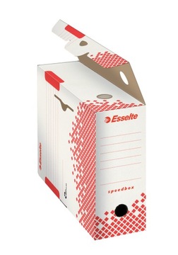 Pudło archiwizacyjne ESSELTE SPEEDBOX białe x5