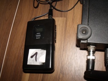 Микропорт Shure SLX1 и приемник SLX4
