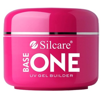 Silcare Base One Nail Gel UV -гель французский розовый 50G + файл