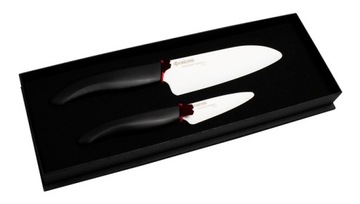 Zestaw Kyocera 2 noże kuchenne ceramiczne 7,5cm 14cm