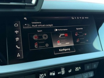 Audi A3 8Y S3 Sportback Facelifting 2.0 TFSI 333KM 2025 Audi S3 Sportback Pikowane fotele Head Up Sonos Ambiente Pro Kamera Gwaran, zdjęcie 12