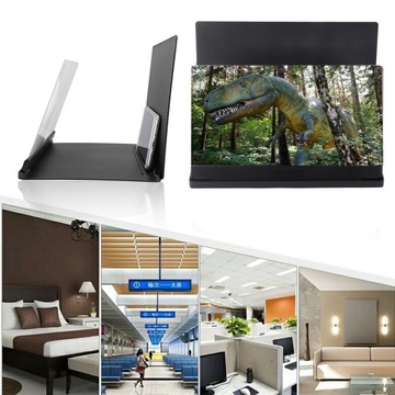 3D LUPA EKRAN DO SMARTFONÓW POWIĘKSZACZ 12 CALI OCHRONA OCZU DLA DZIECI