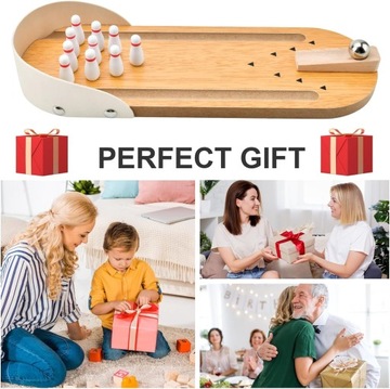 Настольный мини-игровой набор для боулинга, забавные подарки белого слона для взрослых