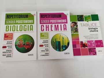 Zestaw Biologia - Chemia REPETYTORIA SZKOŁA PODSTA