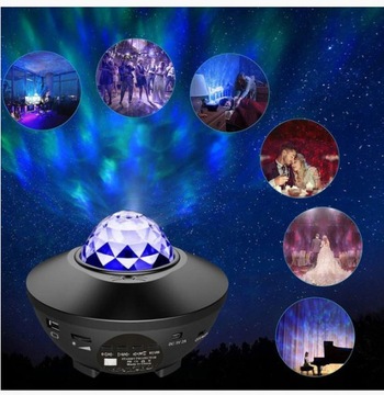 LED DISCO LASER USB DISCO BALL С BLUETOOTH