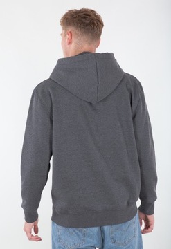 Alpha Industries Basic Hoody charcoal heather/white XL mikina