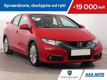 Honda Civic IX Hatchback 5d 1.8 i-VTEC 142KM 2012 Honda Civic 1.8 i-VTEC, Klima, Klimatronic