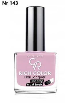 Lakier do paznokci Golden Rose Rich Color 143