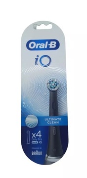 KOŃCÓWKI ORAL-B IO ULTIMATE WHITE 4SZT CZARNE