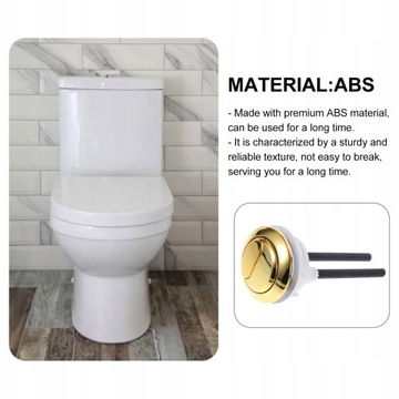 Двойная кнопка смыва на унитазе