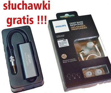 HIFI mini wzmacniacz słuchawkowy 95 dB aku. GRATIS