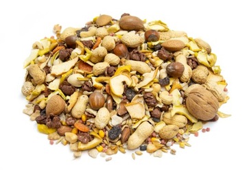 KARMA POKARM ORZECHY BOGATA MIESZANKA DLA WIEWIÓREK GRYZONI 2KG