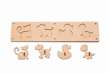 PUZZLE DO TABLIC SENSORYCZNYCH MANIPULACYJNYCH