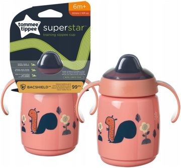 Tommee Tippee Kubek z uchwytami Superstar 300ml,6m