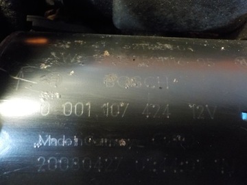 BMW E90 E87 E60 2.0 B 320I 09R 170KM N43 STARTÉR 0001107424