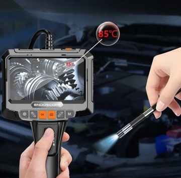 ИНСПЕКЦИОННАЯ КАМЕРА OBD PRIME С ПОВОРОТНОЙ ГОЛОВКОЙ 360° КАБЕЛЬ 2 МЕТРА 6 ММ