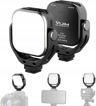 Светодиодная вращающаяся видеофотографическая лампа Ulanzi VL66 MINI SMALL LIGHTING