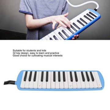 Melodica 32 Key Школьник для детей, начинающих, многофункциональный инструмент