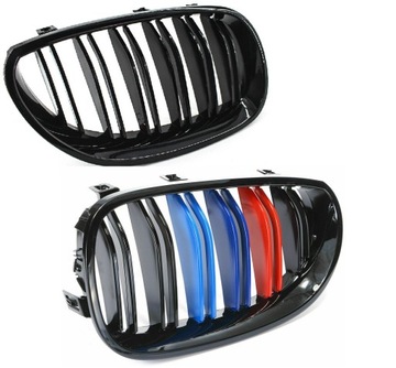 GRILL NERKI ATRAPY BMW E61 KOMBI TOURING M5 POŁYSK